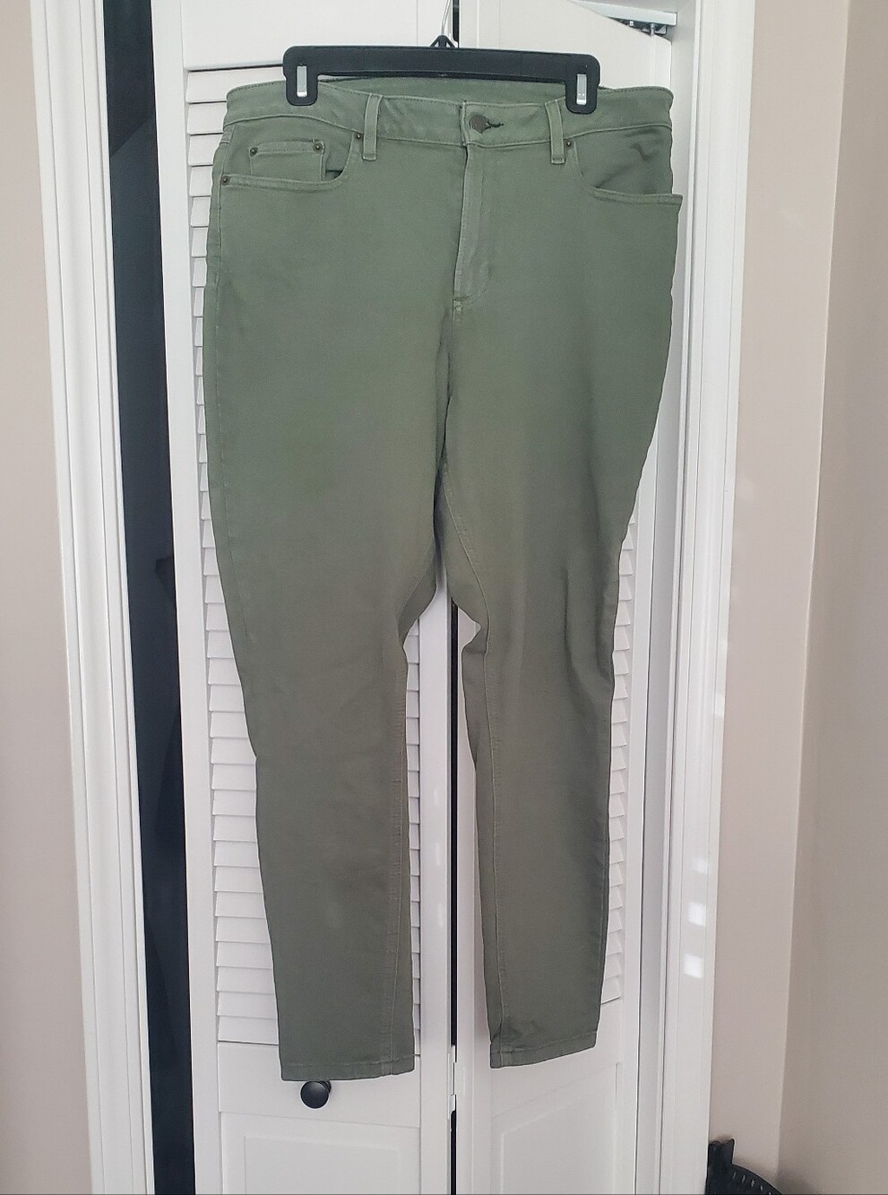 Olive Green Skinny Jeans